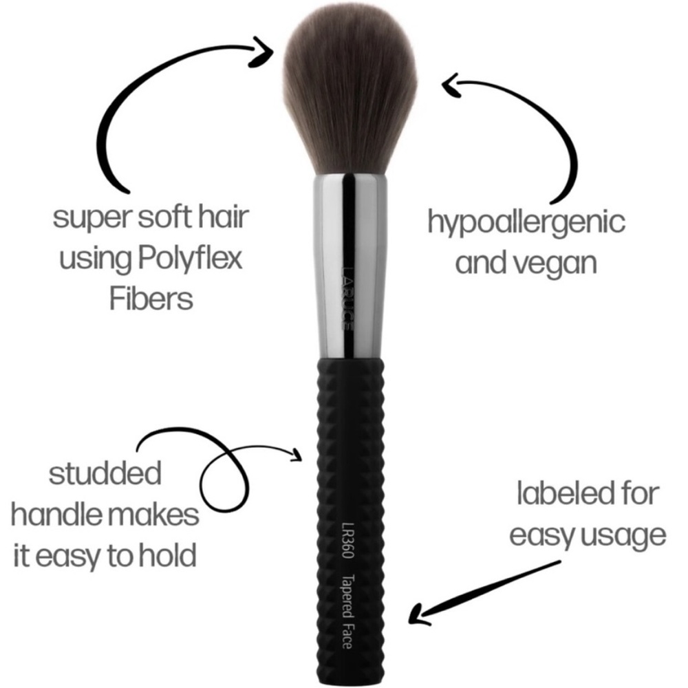 Laruce LR360 Tapered Face Brush